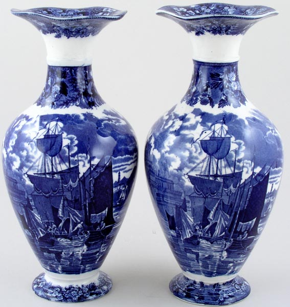 Vases Pair of large c1910